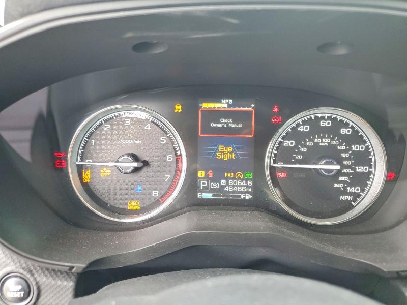 2021 Subaru Forester VIN JF2SKAXC7MH412725 COPART salvage auction — FRONT END, Nc - Salvage Certificate Of Title, sold $5,000 on 2026-07-08 (photo 9)
