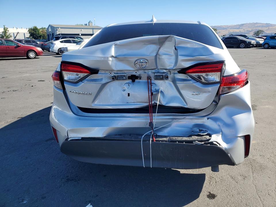 2024 Toyota VIN 5YFB4MDEXRP114598 COPART salvage auction — REAR END, Ca - Salvage Certificate, sold $6,800 on 2026-07-02 (photo 6)