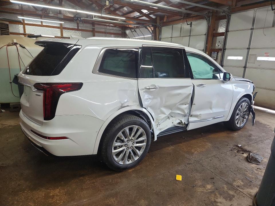 2023 Cadillac Xt6 VIN 1GYKPDRS7PZ212555 COPART salvage auction — SIDE, Il - Salvage Certificate, sold $3,800 on 2026-08-03 (photo 3)