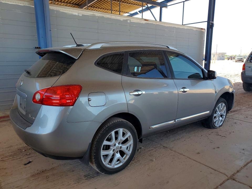 2011 Nissan Rogue sport VIN JN8AS5MV4BW684296 COPART salvage auction — FRONT END, Az - Cert Of Title - Salvage, sold $1,350 on 2026-07-16 (photo 3)
