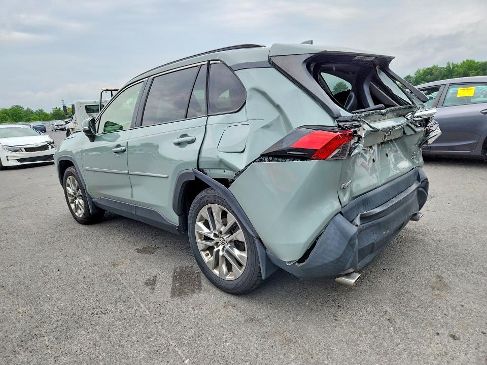 2019 Toyota Rav 4 VIN JTMA1RFV6KD014053 COPART salvage auction — REAR END, Nj - Cert Of Title-Salvage, sold $8,200 on 2026-07-28 (photo 2)