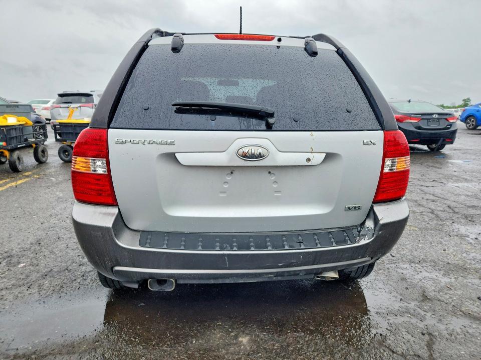 2006 Kia Sportage VIN KNDJE723967229492 COPART salvage auction — REAR END, PA - CERTIFICATE OF SALVAGE, sold $825 on 2026-07-07 (photo 6)