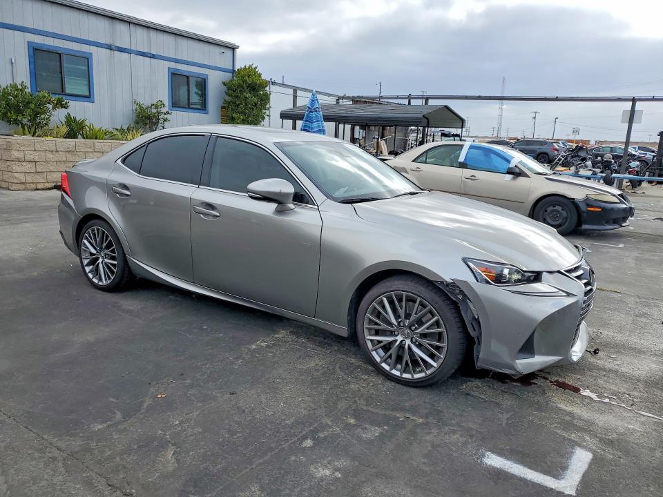 2019 Lexus Is VIN JTHBA1D25K5085333 COPART salvage auction — FRONT END, Ca - Salvage Certificate, sold $5,500 on 2026-07-08 (photo 4)