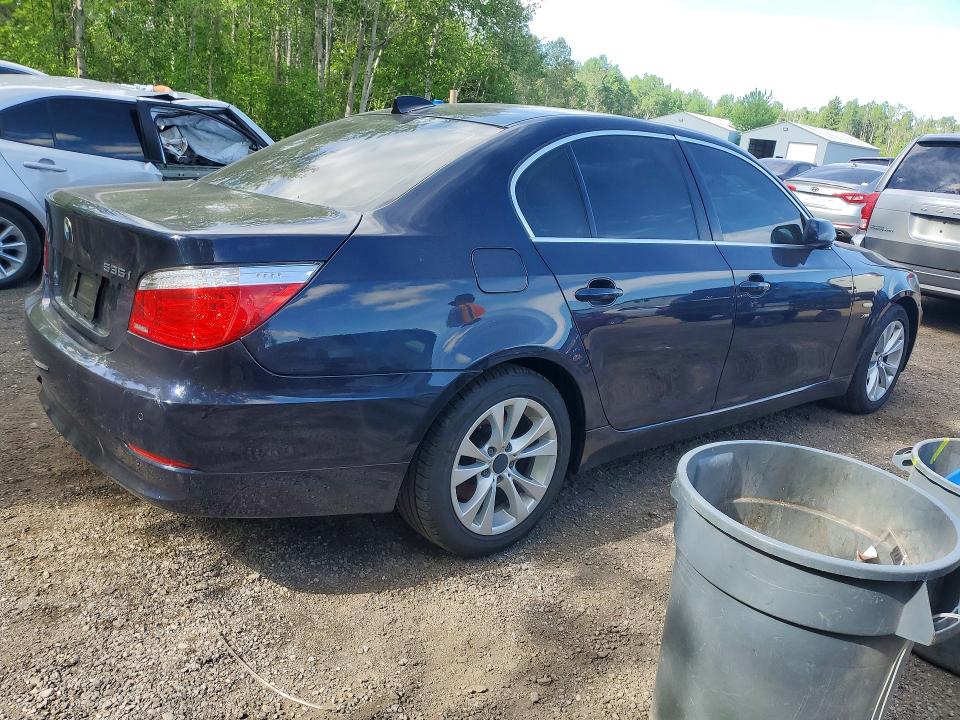 2010 BMW 5er VIN WBANV9C59AC138085 COPART salvage auction — MECHANICAL, On - Permit Salvage, sold $400 on 2026-07-07 (photo 3)