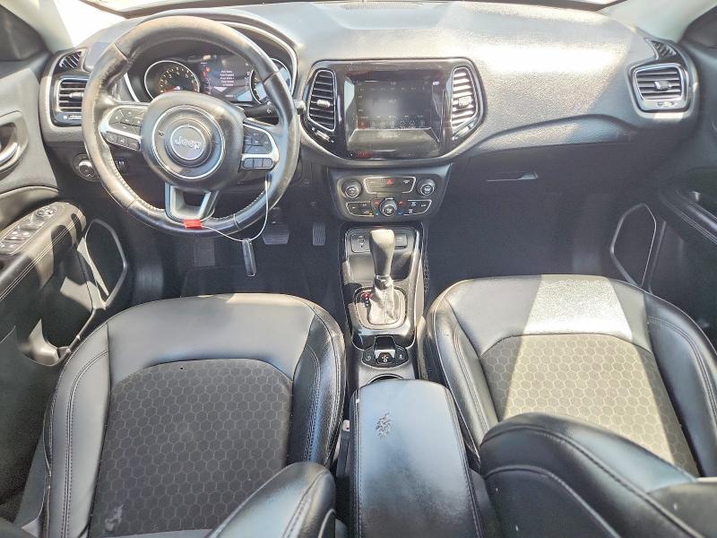 2020 Jeep Compass VIN 3C4NJCBB4LT162594 COPART salvage auction — NORMAL WEAR, Tx - Certificate Of Title (P), sold $4,050 on 2026-07-09 (photo 8)