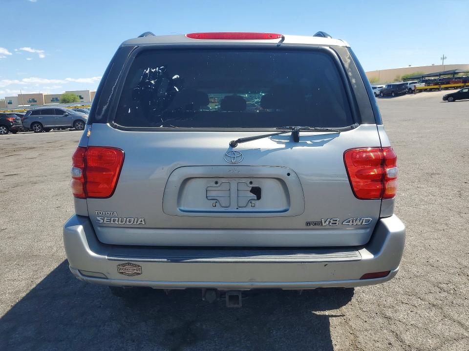 2003 Toyota Sequoia VIN 5TDBT44A63S150030 COPART salvage auction — FRONT END, Nv - Salvage Title, sold $1,800 on 2026-07-20 (photo 6)