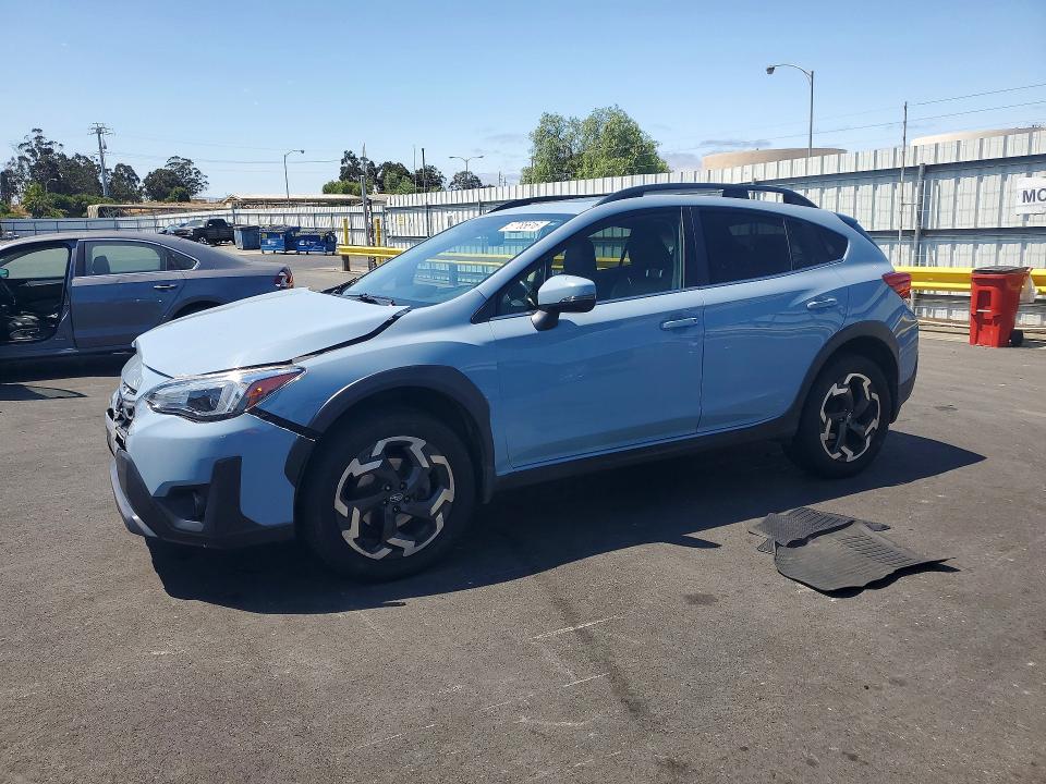 2021 Subaru VIN JF2GTHNC3MH377938 COPART salvage auction — FRONT END, Ca - Salvage Certificate, sold $6,200 on 2026-07-20 (photo 1)