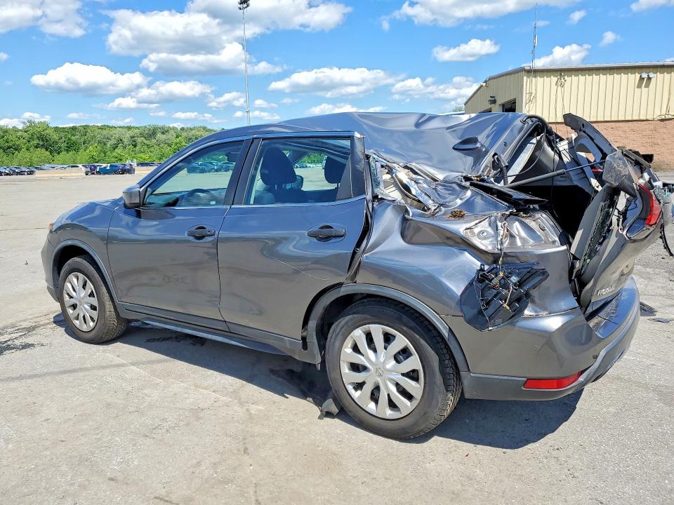 2017 Nissan Rogue VIN KNMAT2MV0HP593505 COPART salvage auction — ROLLOVER, Ny - Mv-907A Salvage Certificate, sold $2,200 on 2026-07-14 (photo 2)