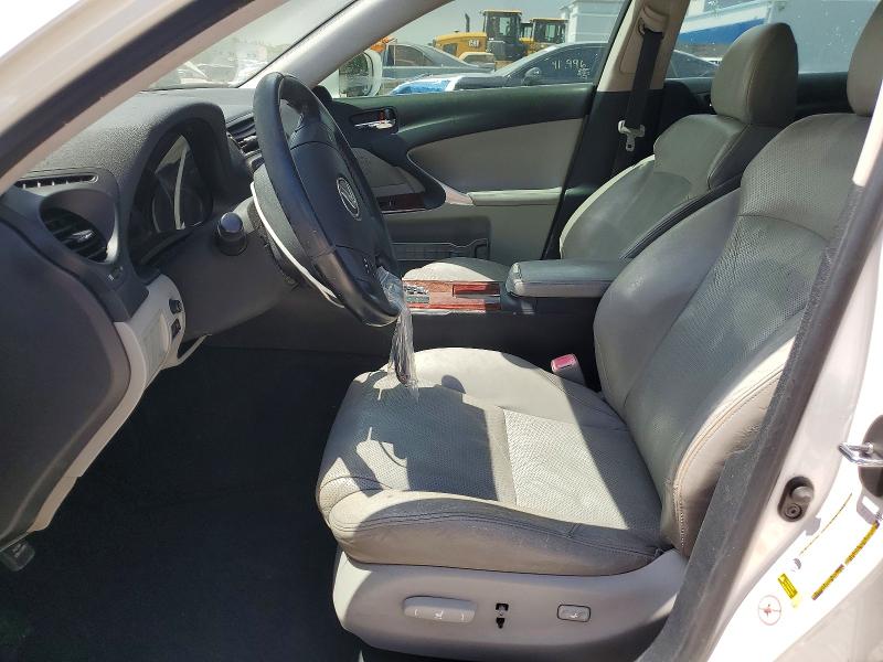 2007 Lexus Is 250 VIN JTHBK262472038397 COPART salvage auction — FRONT END, Fl - Cert Of Ttl-Rebuilt&Slvg Rbld, sold $375 on 2026-07-07 (photo 7)