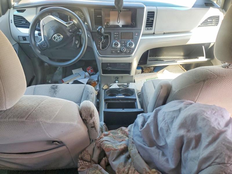 2017 Toyota Sienna VIN 5TDKZ3DC3HS772408 COPART salvage auction — BIOHAZARD/CHEMICAL, Ny - Certificate Of Title, sold $2,100 on 2026-07-13 (photo 8)