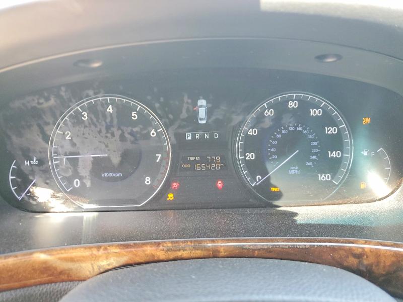 2011 Hyundai Equus VIN KMHGH4JF6BU034727 COPART salvage auction — REAR END, Ny - Mv-907A Salvage Certificate, sold $425 on 2026-07-06 (photo 9)