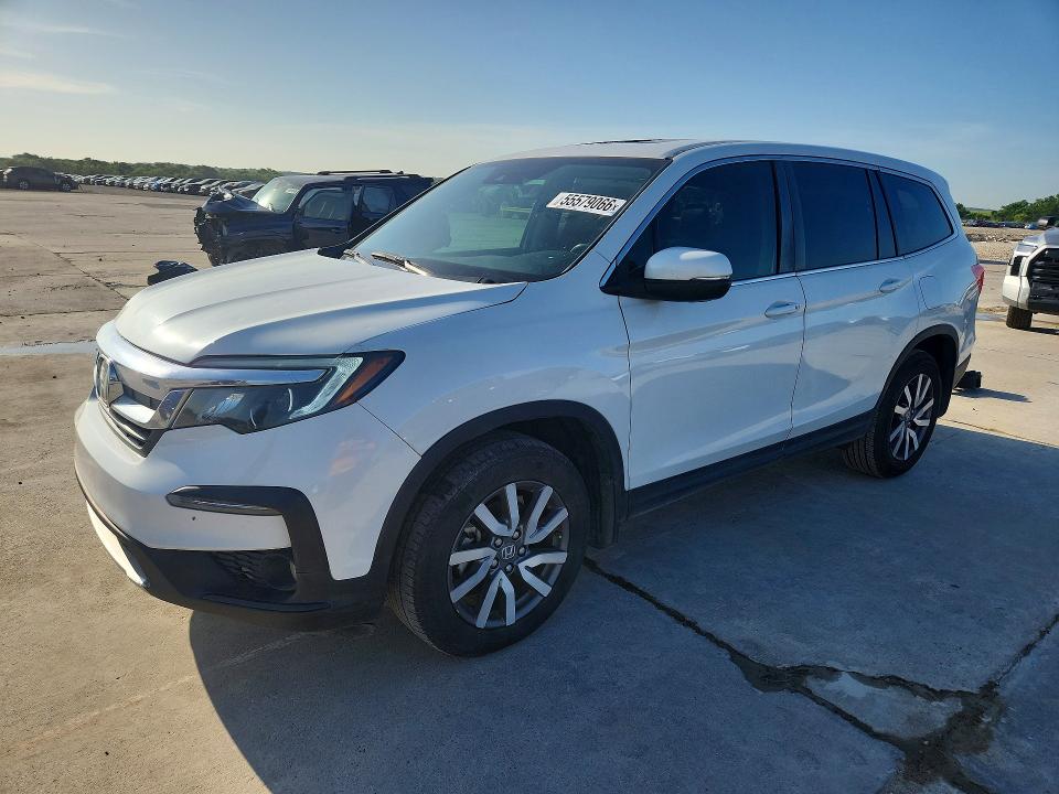 2021 Honda Pilot VIN 5FNYF5H55MB021044 COPART salvage auction — HAIL, TX - CERT OF TITLE-REBUILT SALVAGE, sold $8,200 on 2026-07-23 (photo 1)