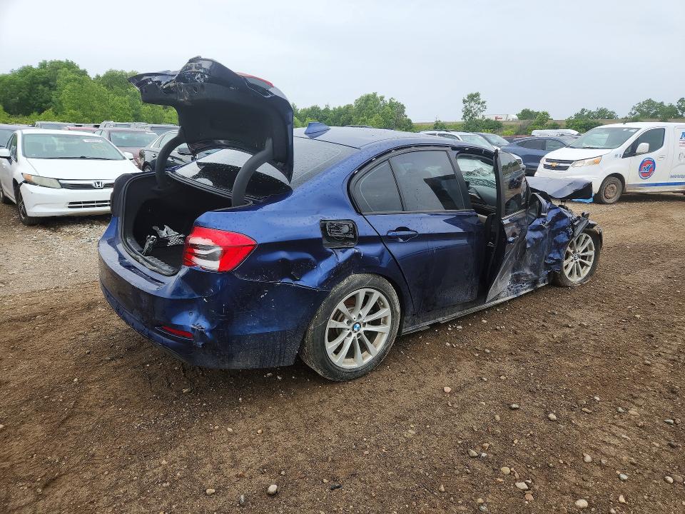 2016 BMW 3 series VIN WBA8A3C50GK688828 COPART salvage auction — SIDE, MI - CERTIFICATE OF TITLE, sold $750 on 2026-07-24 (photo 3)