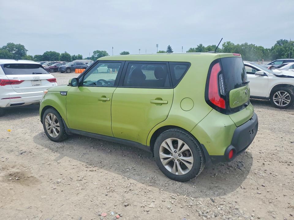 2015 Kia Soul VIN KNDJP3A52F7764895 COPART salvage auction — MINOR DENT/SCRATCHES, Oh - Certificate Of Title, sold $1,650 on 2026-07-31 (photo 2)