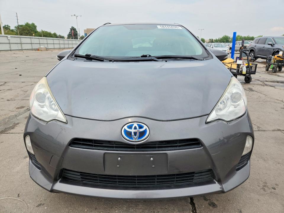 2014 Toyota Prius VIN JTDKDTB34E1565701 COPART salvage auction — REAR END, Co - Public - Salvage Title, sold $500 on 2026-07-15 (photo 5)