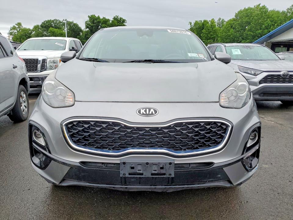 2020 Kia Sportage VIN KNDPMCAC2L7838197 COPART salvage auction — FRONT END, Va - Certificate Of Title, sold $6,800 on 2026-07-23 (photo 5)
