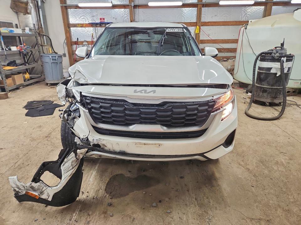 2023 Kia Seltos VIN KNDEPCAA5P7430795 COPART salvage auction — FRONT END, Il - Salvage Certificate, sold $5,200 on 2026-07-27 (photo 5)