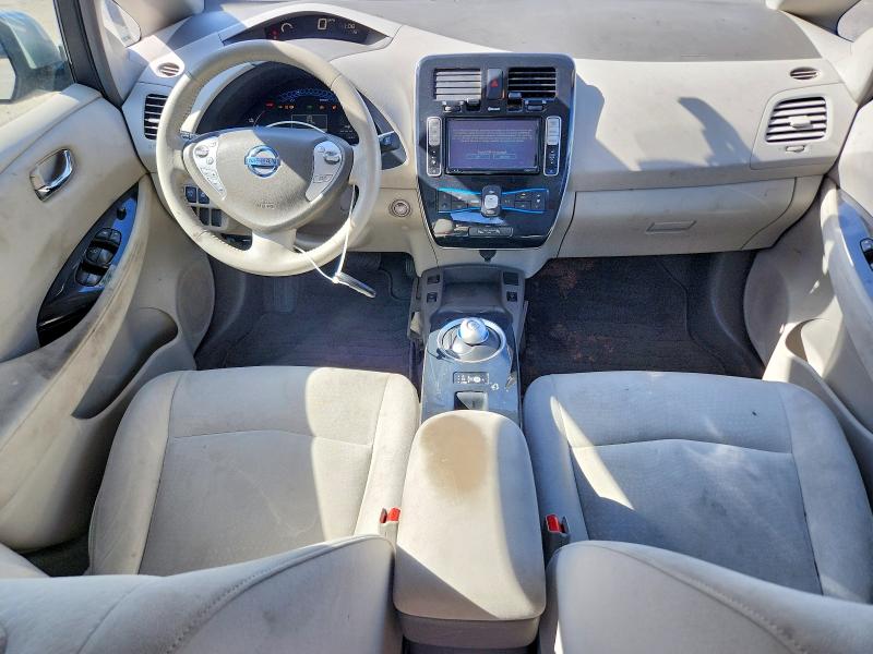 2012 Nissan Leaf VIN JN1AZ0CP7CT025471 COPART salvage auction — NORMAL WEAR, Ca - Dis/Dlr/Exp Only Clean Title (P), sold $325 on 2026-07-07 (photo 8)