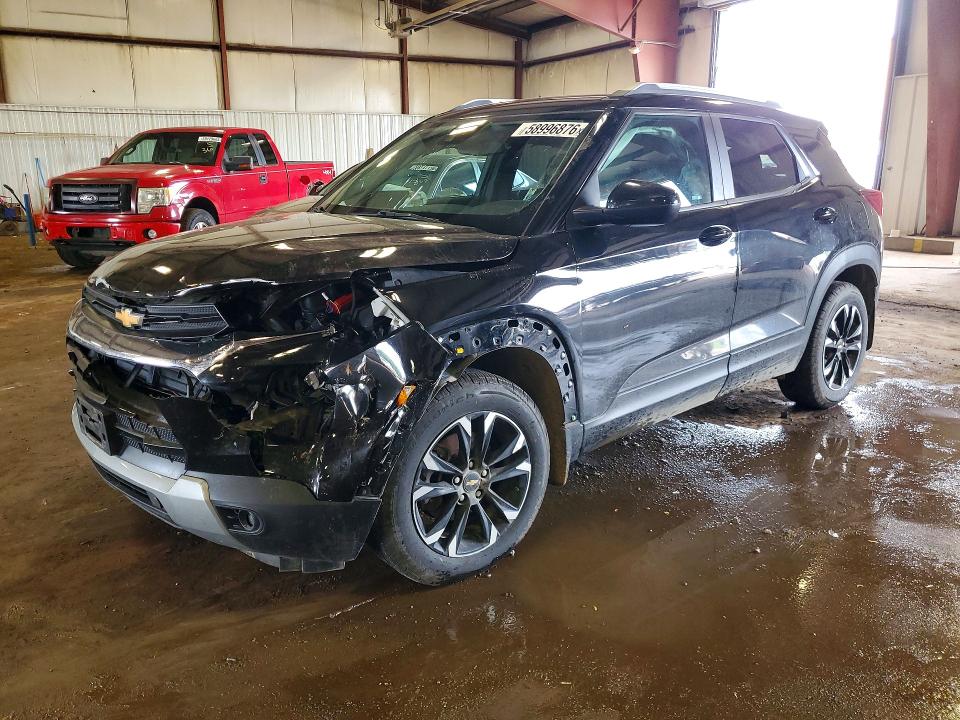 2021 Chevrolet Trailblazer VIN KL79MPS27MB002354 COPART salvage auction — FRONT END, MI - SCRAP CERTIFICATE OF TITLE, sold $200 on 2026-07-31 (photo 1)