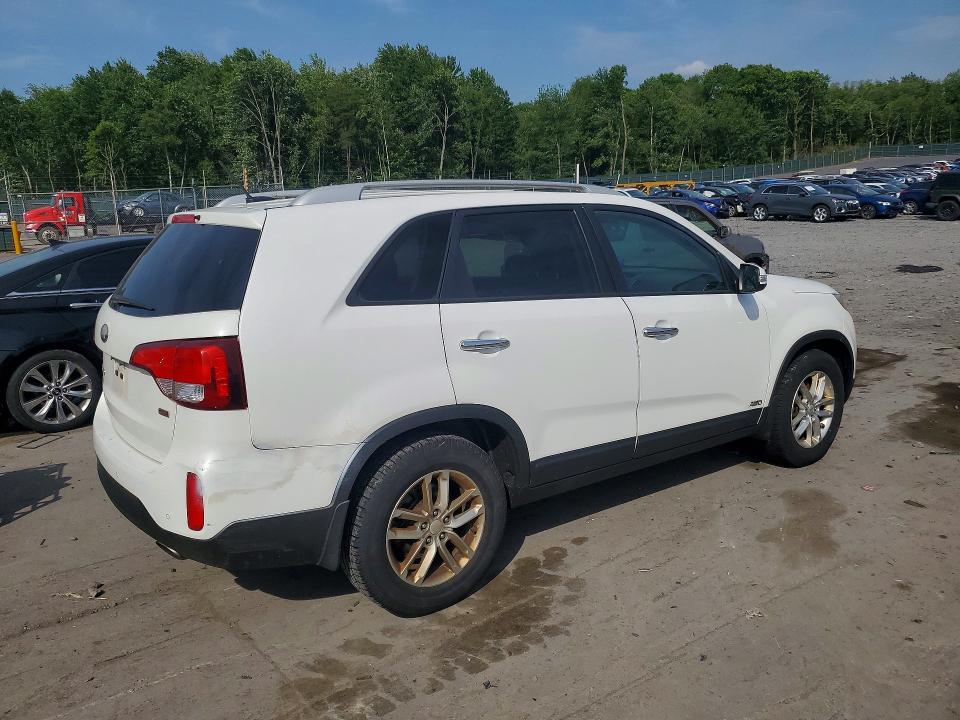 2014 Kia Sorento VIN 5XYKTCA60EG440273 COPART salvage auction — MECHANICAL, Pa - Cert Of Title, sold $875 on 2026-07-29 (photo 3)
