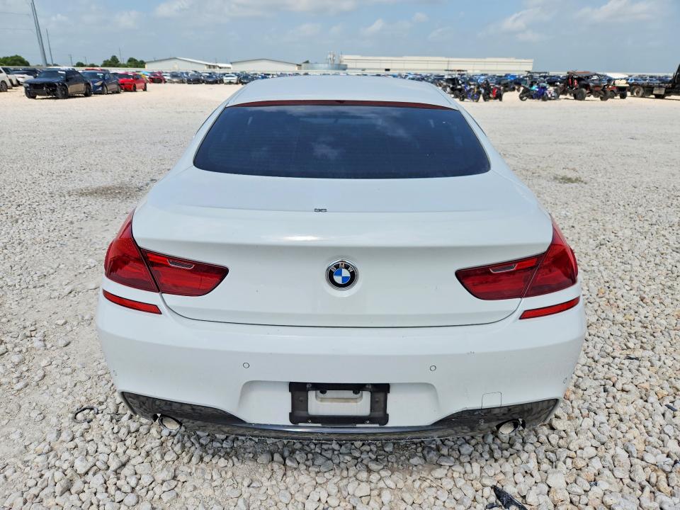 2013 BMW 6er VIN WBA6A0C58DDF14286 COPART salvage auction — SIDE, Tx - Salvage Vehicle Title, sold $3,250 on 2026-07-02 (photo 6)