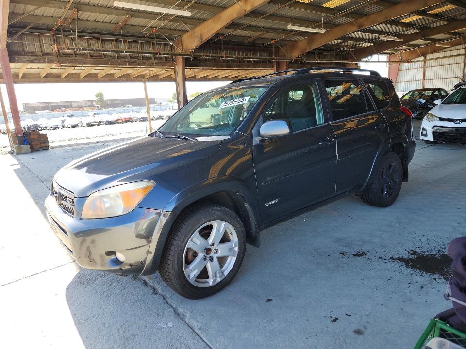 2007 Toyota Rav4 VIN JTMBK32V775031790 COPART salvage auction — REAR END, Ca - Salvage Certificate, sold $925 on 2026-07-06 (photo 1)