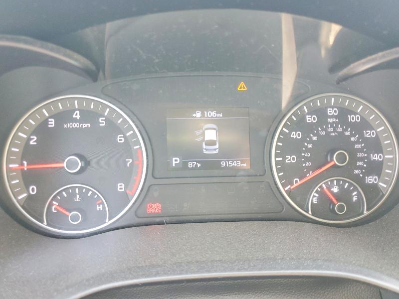 2019 Kia Optima VIN 5XXGT4L35KG306373 COPART salvage auction — REAR END, CA - SALVAGE CERTIFICATE, sold $2,650 on 2026-07-14 (photo 9)