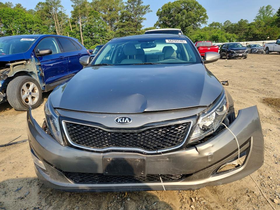 2014 Kia Optima VIN 5XXGN4A71EG304804 COPART salvage auction — FRONT END, Md - Cert Of Salvage > 75% Damage, sold $400 on 2026-07-07 (photo 5)