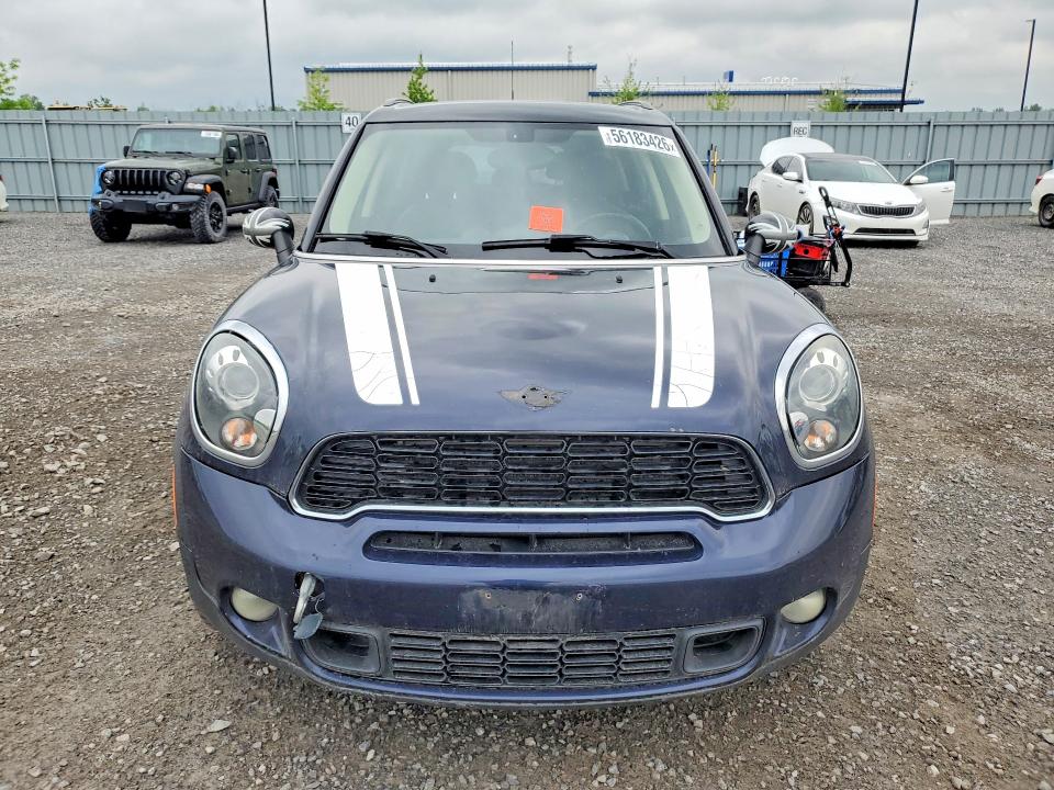 2014 Mini Cooper VIN WMWZC5C53EWP37830 COPART salvage auction — FRONT END, On - Permit No Brand - Unfit, sold $275 on 2026-07-02 (photo 5)