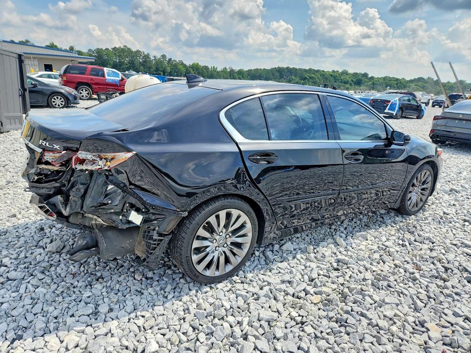 2017 Acura RLX VIN JH4KC1F54HC000861 COPART salvage auction — REAR END, GA - CERT OF TITLE-SALVAGE, sold $2,750 on 2026-07-23 (photo 3)
