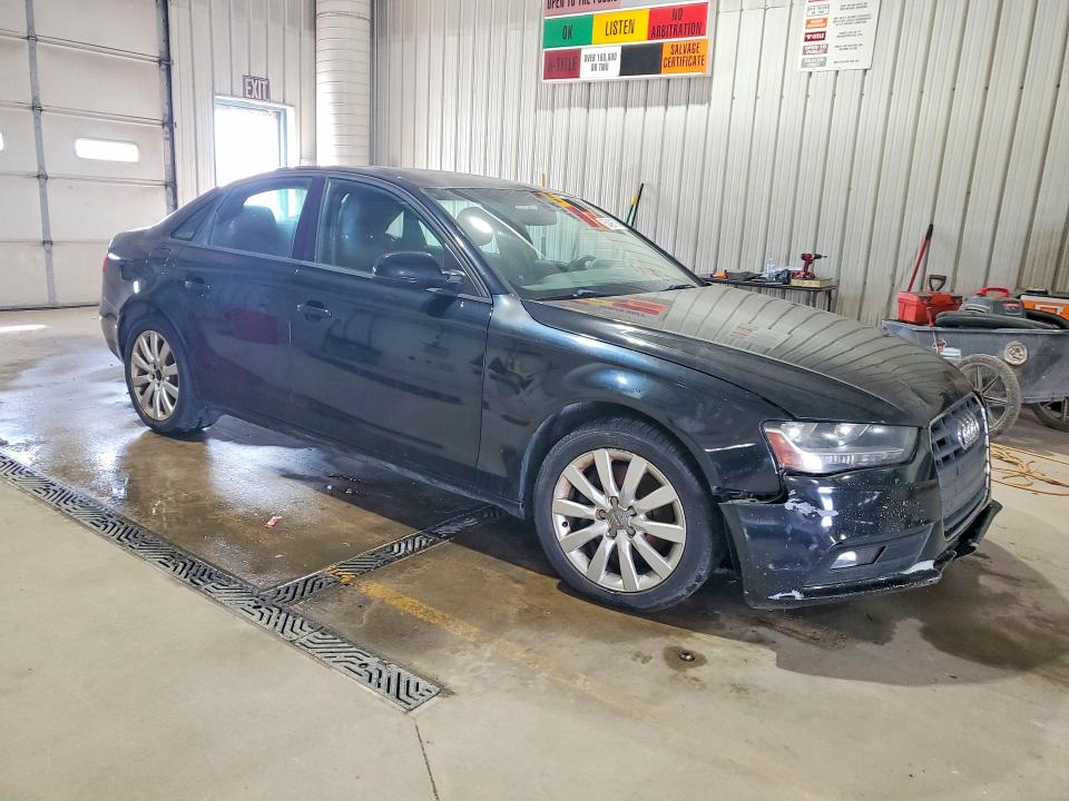 2014 Audi A4 VIN WAUBFAFL8EN035567 COPART salvage auction — VANDALISM, Pa - Cert Of Salvage-Theft, sold $425 on 2026-07-16 (photo 4)