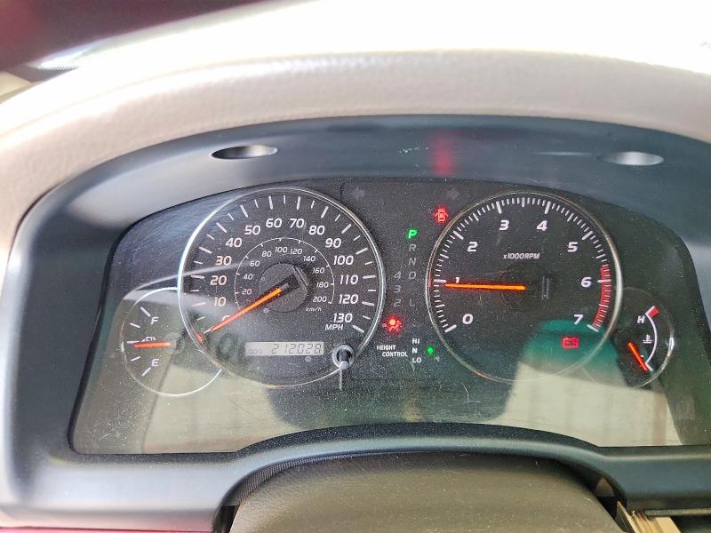 2008 Lexus Gx VIN JTJBT20X080157531 COPART salvage auction — FRONT END, Ga - Cert Of Title-Salvage, sold $2,450 on 2026-07-30 (photo 9)