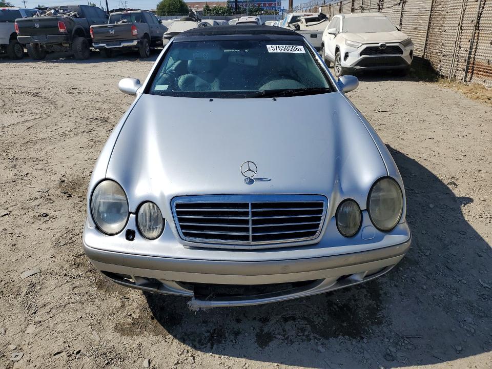 1999 Mercedes-benz Clk-class VIN WDBLK65G2XT027059 COPART salvage auction — MINOR DENT/SCRATCHES, Ca - Salvage Certificate, sold $225 on 2026-07-13 (photo 5)