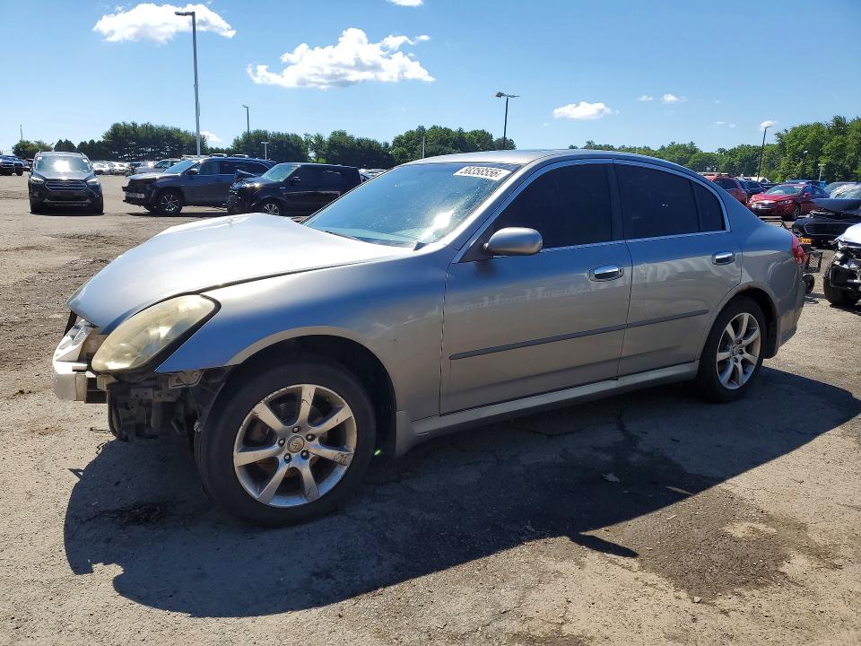 2005 Infiniti G35 VIN JNKCV51FX5M306202 COPART salvage auction — FRONT END, Ct - Cert Of Title-Salvage, sold $475 on 2026-07-09 (photo 1)