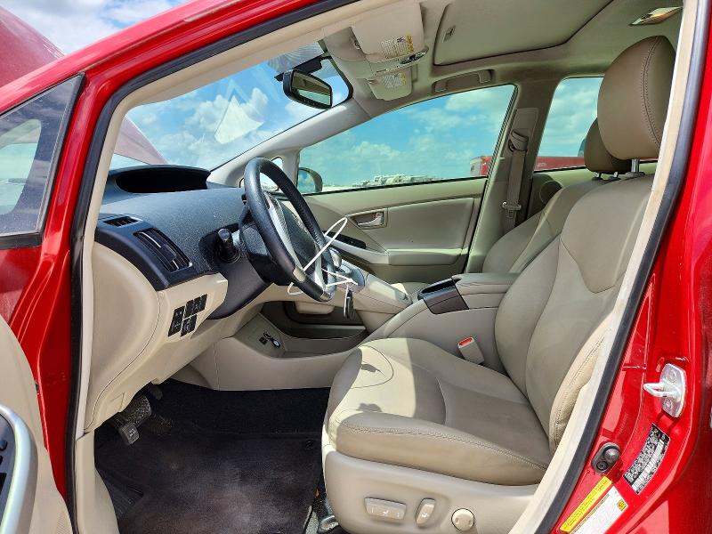 2015 Toyota Prius VIN JTDKN3DU3F1906557 COPART salvage auction — FRONT END, Tx - Salvage Vehicle Title, sold $2,600 on 2026-08-13 (photo 7)