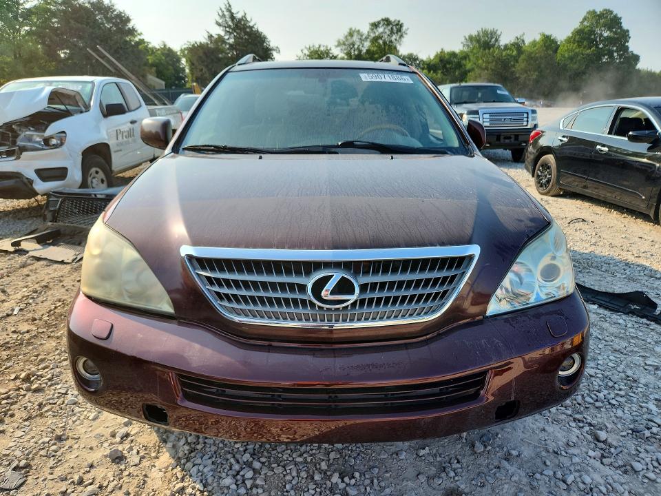 2008 Lexus Rx 400h VIN JTJHW31U182857834 COPART salvage auction — SIDE, Oh - Cert Of Title-Salvage, sold $1,900 on 2026-07-07 (photo 5)
