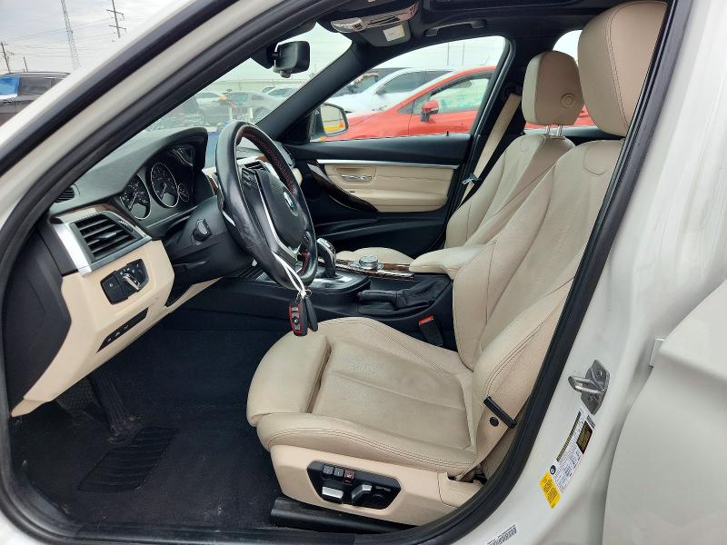 2018 BMW 3er VIN WBA8B9C56JEE81773 COPART salvage auction — WATER/FLOOD, Tx - Salvage Title-Flood Damage, sold $2,100 on 2026-07-28 (photo 7)