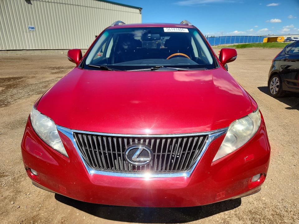 2011 Lexus Rx 350 VIN JTJBK1BA0B2010689 COPART salvage auction — UNDERCARRIAGE, AB - BOS - SALVAGE, sold $6,400 on 2026-07-14 (photo 5)