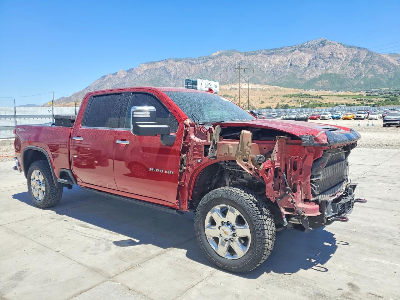 2022 Chevrolet Silverado 3500 VIN 1GC4YUEY9NF266122 COPART salvage auction — Front End, UT - SALVAGE CERTIFICATE, sold $27,250 on 2026-07-06 (photo 4)