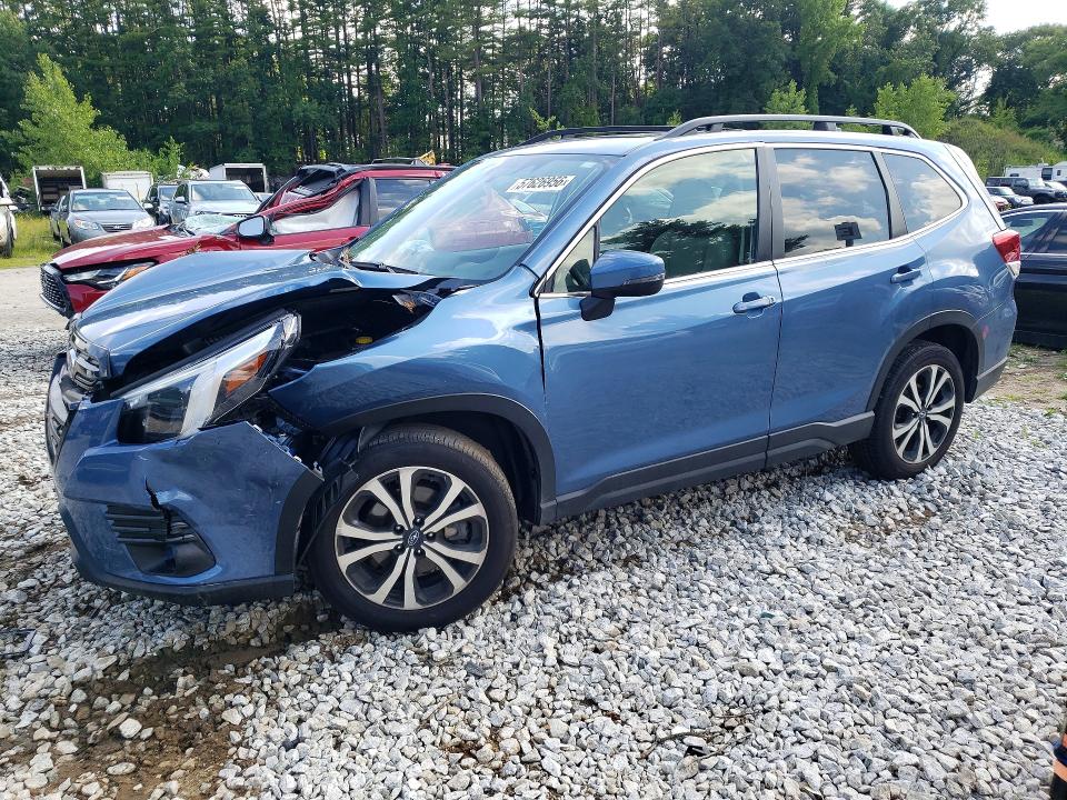 2024 Subaru Forester VIN JF2SKALC2RH515175 COPART salvage auction — FRONT END, MA - CERT OF TITLE-SALVAGE, sold $6,100 on 2026-07-31 (photo 1)
