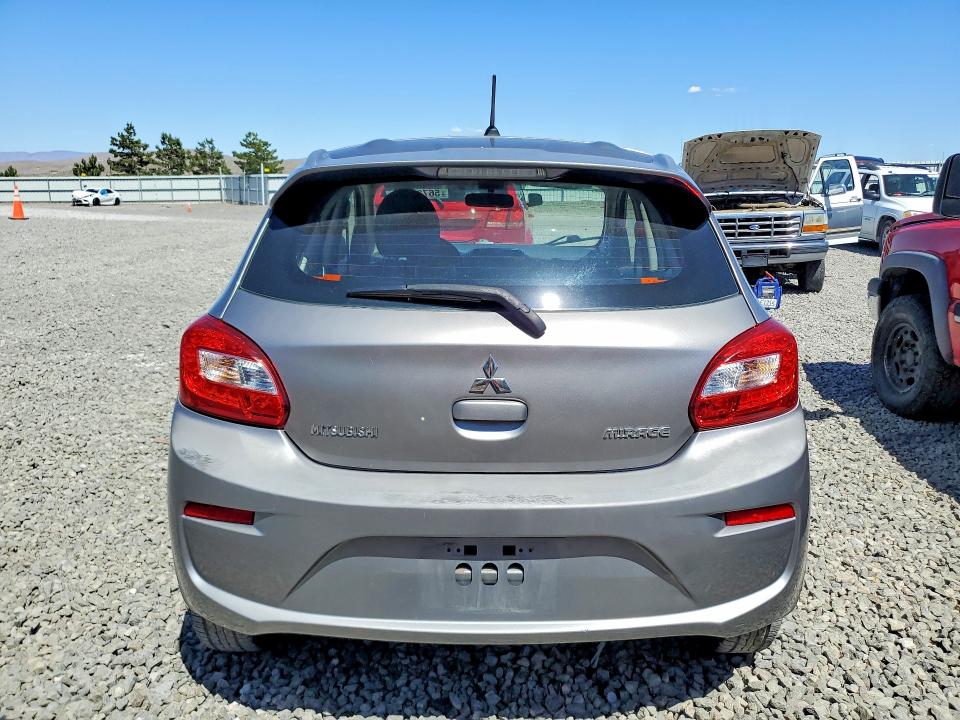 2017 Mitsubishi Mirage VIN ML32A3HJXHH018087 COPART salvage auction — FRONT END, Nv - Salvage Title, sold $1,400 on 2026-07-02 (photo 6)