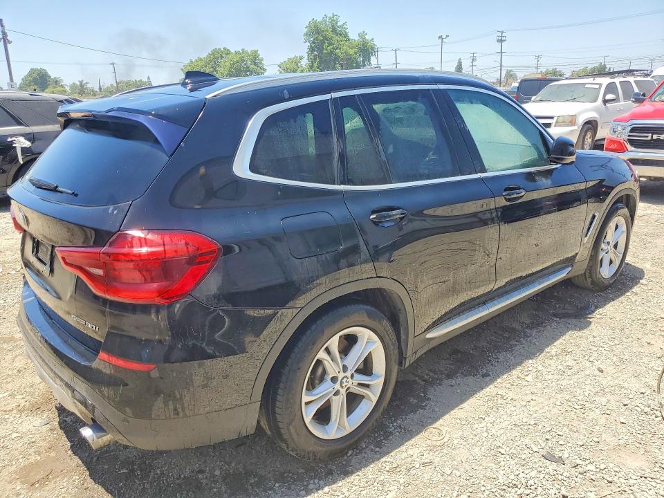 2020 BMW X3 VIN 5UXTY3C09L9B34526 COPART salvage auction — REAR END, Ca - Salvage Certificate, sold $8,500 on 2026-07-08 (photo 3)