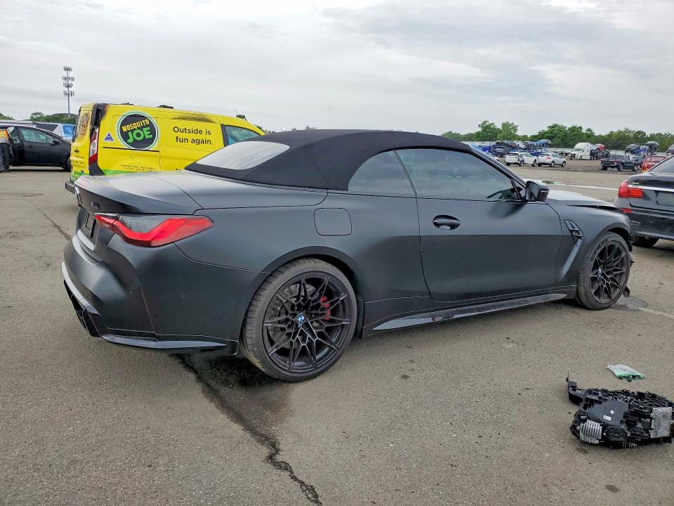 2024 BMW M4 VIN WBS33BA03RCP04695 COPART salvage auction — FRONT END, Ny - Mv-907A Salvage Certificate, sold $27,500 on 2026-07-20 (photo 3)