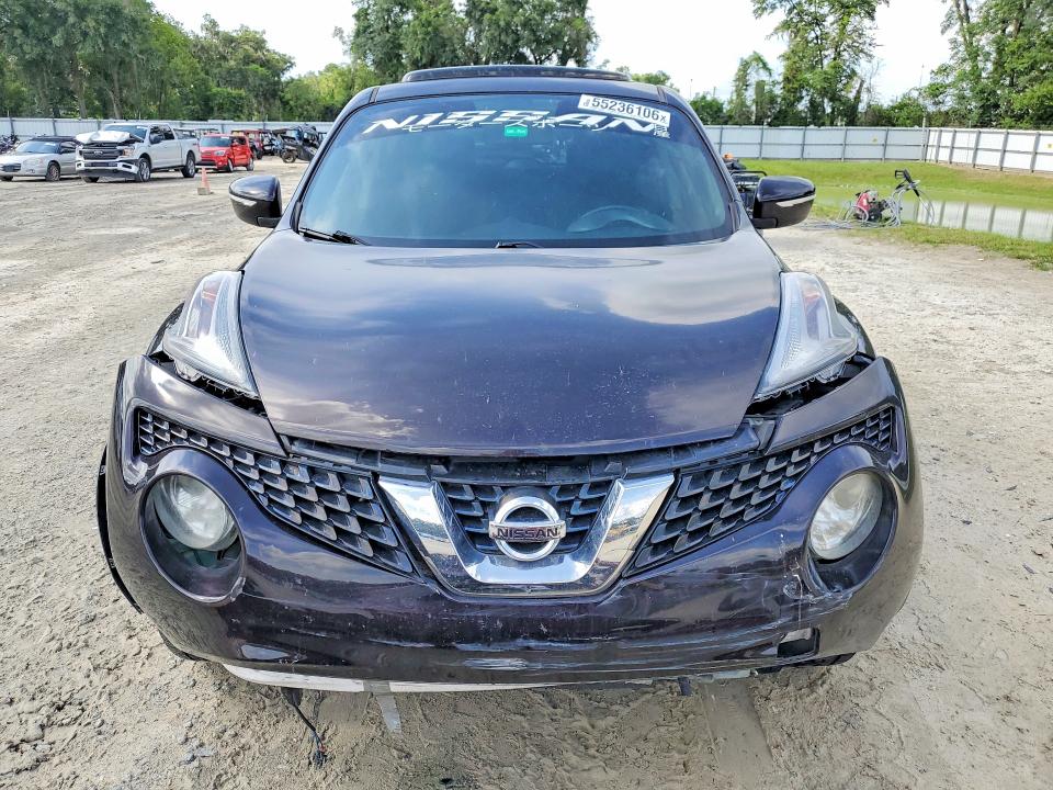 2016 Nissan Juke VIN JN8AF5MR5GT610174 COPART salvage auction — FRONT END, FL - CERT OF TITLE SLVG REBUILDABLE, sold $375 on 2026-07-28 (photo 5)