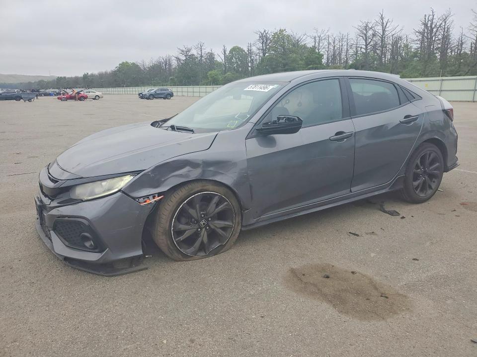 2017 Honda Civic VIN SHHFK7H41HU413643 COPART salvage auction — FRONT END, NY - CERT OF TITLE-REBUILT SALVAGE, sold $2,000 on 2026-07-29 (photo 1)