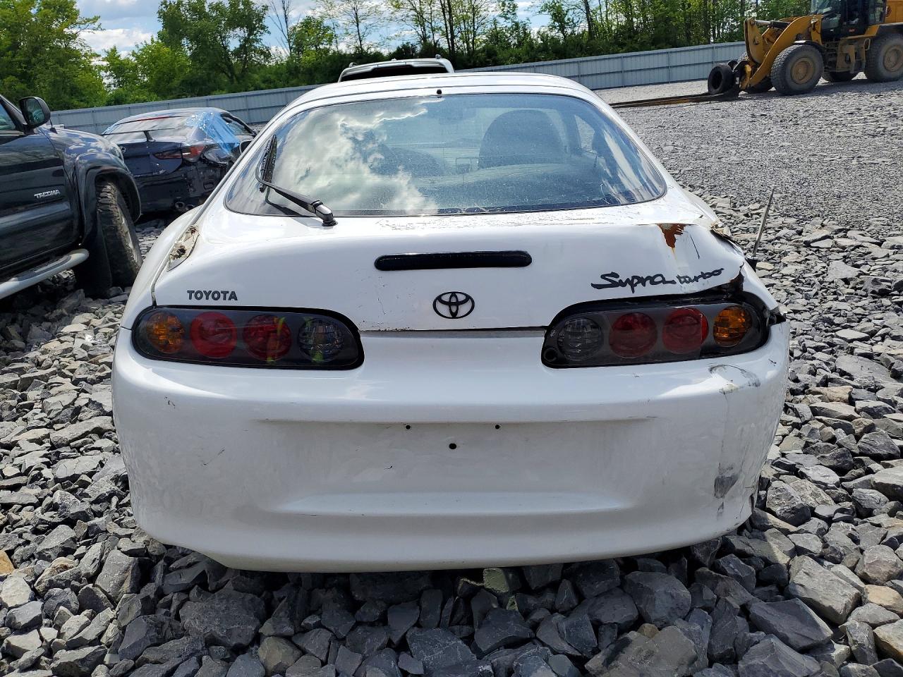1998 Toyota Supra VIN JT2DE82A8W1001626 COPART salvage auction — Rear End, FL - CERT OF TITLE SLVG REBUILDABLE (P), sold $36,750 on 2026-07-01 (photo 6)