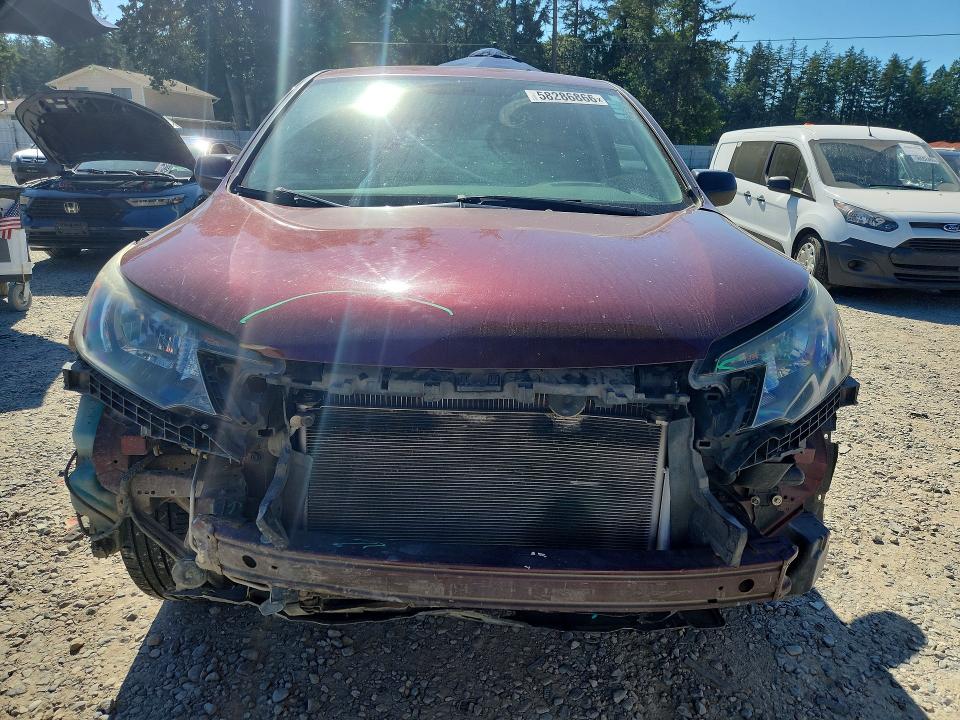 2014 Honda VIN 5J6RM4H39EL094624 COPART salvage auction — FRONT END, Wa - Bill Of Sale, sold $2,400 on 2026-07-17 (photo 5)