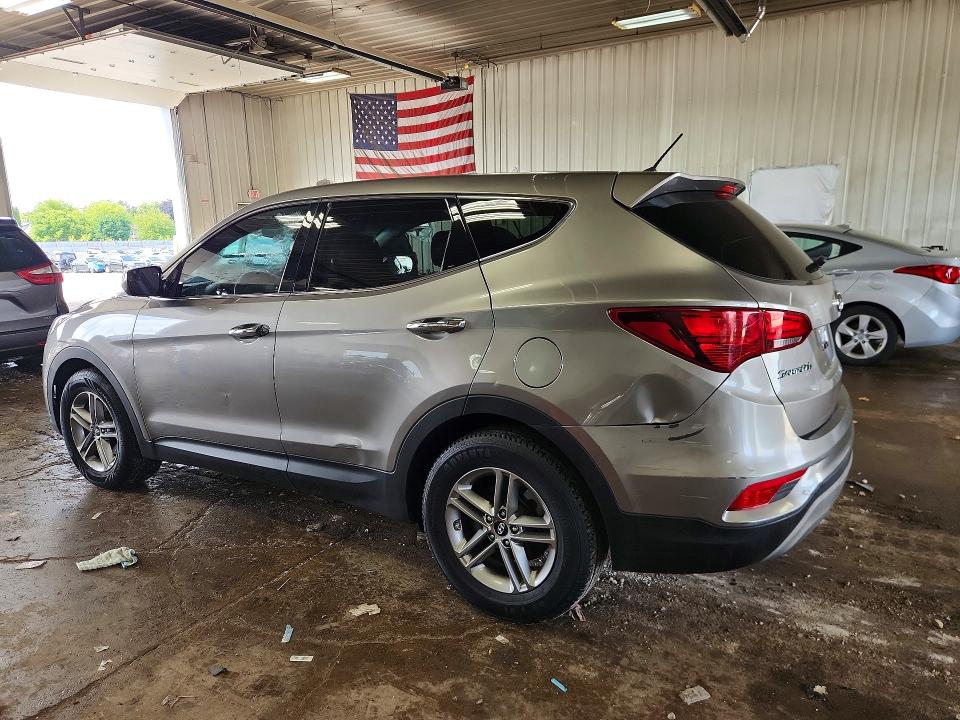 2018 Hyundai Santa fe VIN 5XYZT3LB6JG556547 COPART salvage auction — NORMAL WEAR, Il - Certificate Of Title (P), sold $4,400 on 2026-07-29 (photo 2)