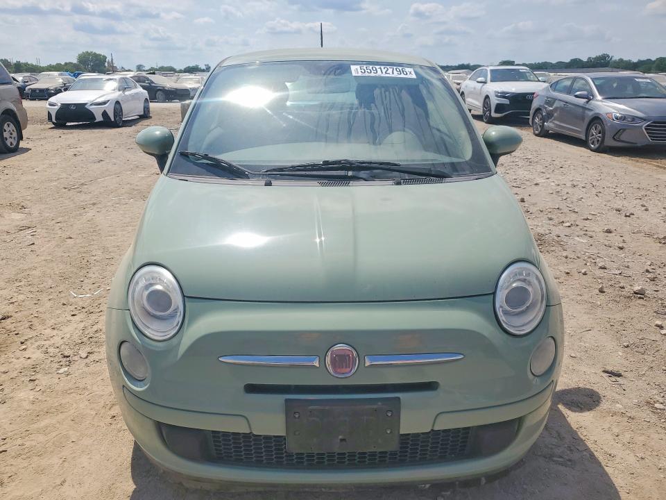 2013 Fiat 500 VIN 3C3CFFAR6DT512340 COPART salvage auction — MECHANICAL, Mo - Dealer Only Clean Title, sold $125 on 2026-07-30 (photo 5)