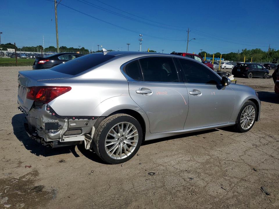 2013 Lexus Gs VIN JTHCE1BL0D5016962 COPART salvage auction — REAR END, In - Cert Of Title-Salvage Title, sold $4,000 on 2026-07-10 (photo 3)